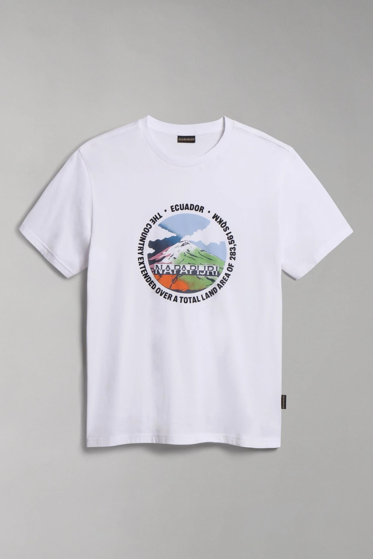 Napapijri Sangay White T-Shirt 5 Napapijri Sangay White T-Shirt – Bild 5