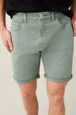 Denim-Shorts Mit Stretchanteil