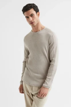 Paige Langärmeliges, Strukturiertes Shirt