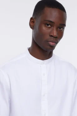 River Island Grandad-Hemd, Weiß -Nike || Ted Baker Shop D30686s3 scaled