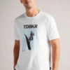 Ted Baker Airie Bedrucktes T-Shirt In Normaler Passform, Weiß