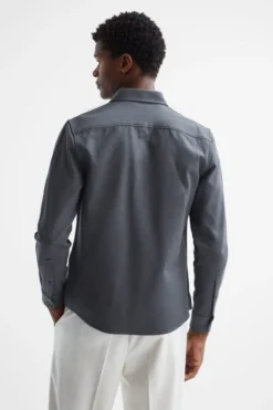 Reiss Arlo Hemdjacke Aus Baumwollleinen -Nike || Ted Baker Shop D51010s5 scaled