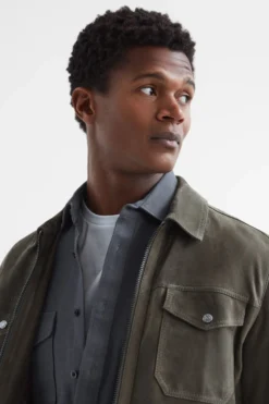 Reiss Arlo Hemdjacke Aus Baumwollleinen -Nike || Ted Baker Shop D51010s7 scaled