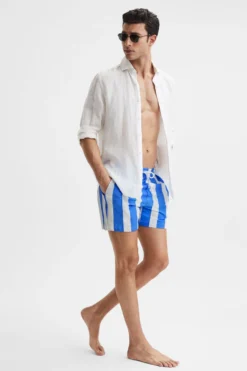 Reiss Ocean Gestreifte Badehose Mit Kordelzug -Nike || Ted Baker Shop D54 751s7 scaled