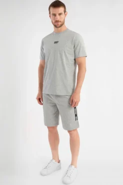 DKNY Sportshorts Mit Zierstreifen, Silber -Nike || Ted Baker Shop D68321s3 scaled