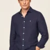 Hackett London Herrenhemd, Blau