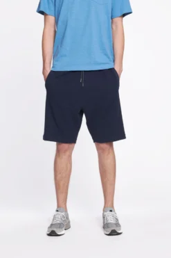 Penfield Reverse Loopback Shorts, Blau