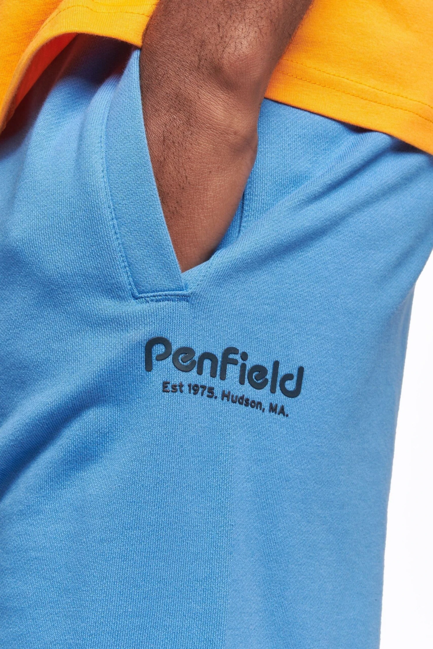 Penfield Hudson Sweat-Shorts Mit Schriftzug, Blau 3 Penfield Hudson Sweat-Shorts Mit Schriftzug, Blau – Bild 3