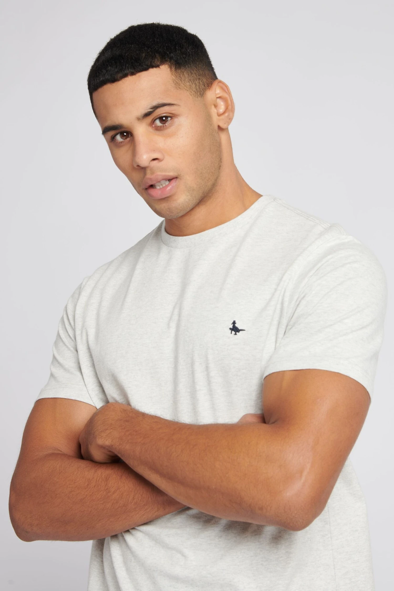 Jack Wills Sandford T-Shirt, Hellgrau 4 Jack Wills Sandford T-Shirt, Hellgrau – Bild 4