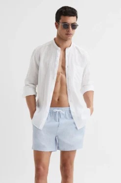 Reiss Coast Gestreifte Badehose Mit Kordelzug -Nike || Ted Baker Shop D81 057s6 scaled