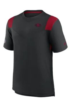 Nike Fanatics San Francisco 49ers Sideline Nike Dri-fit Player Kurzärmeliges Top