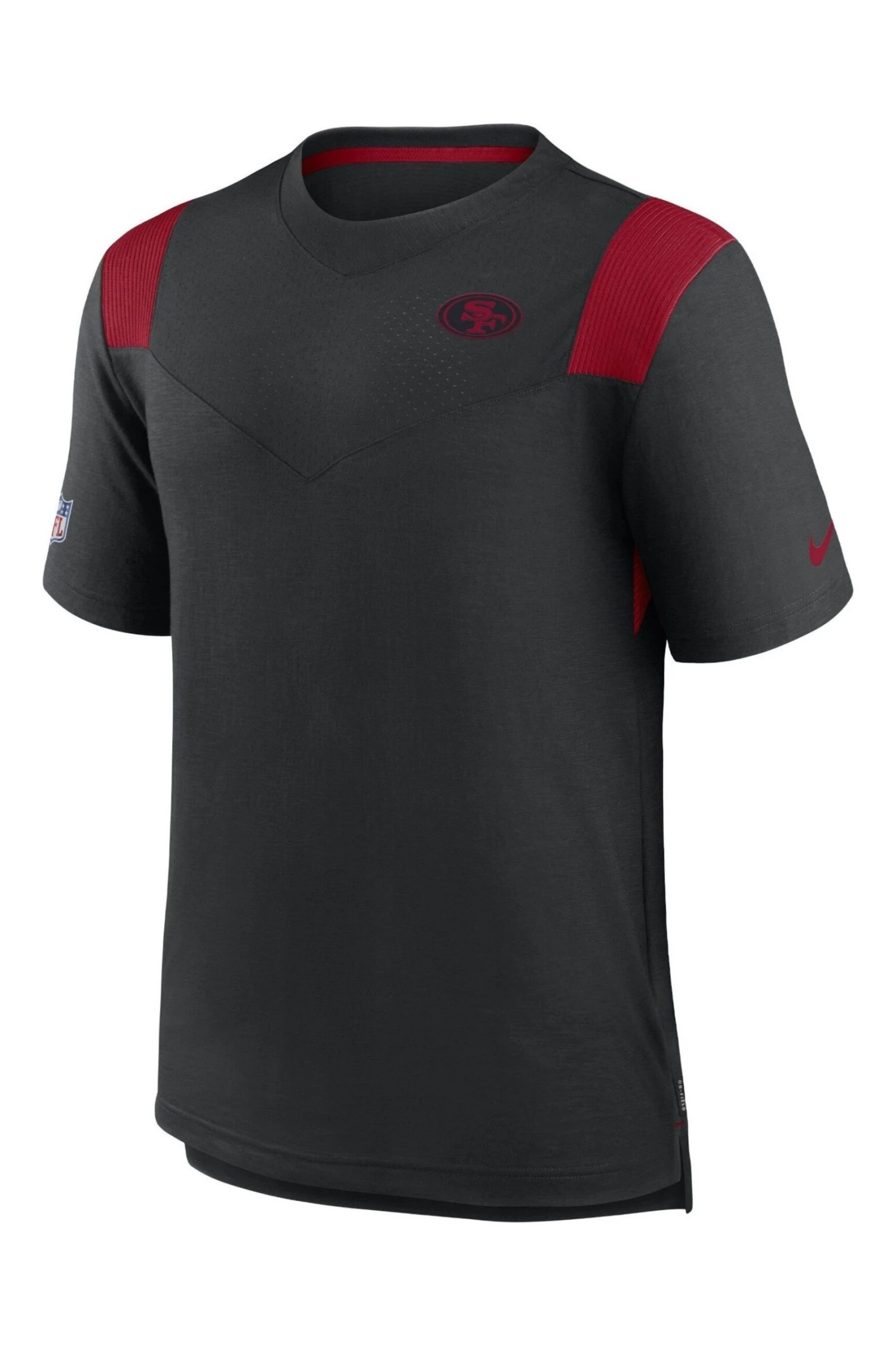 Nike Fanatics San Francisco 49ers Sideline Nike Dri-fit Player Kurzärmeliges Top 1 Nike Fanatics San Francisco 49ers Sideline Nike Dri-fit Player Kurzärmeliges Top