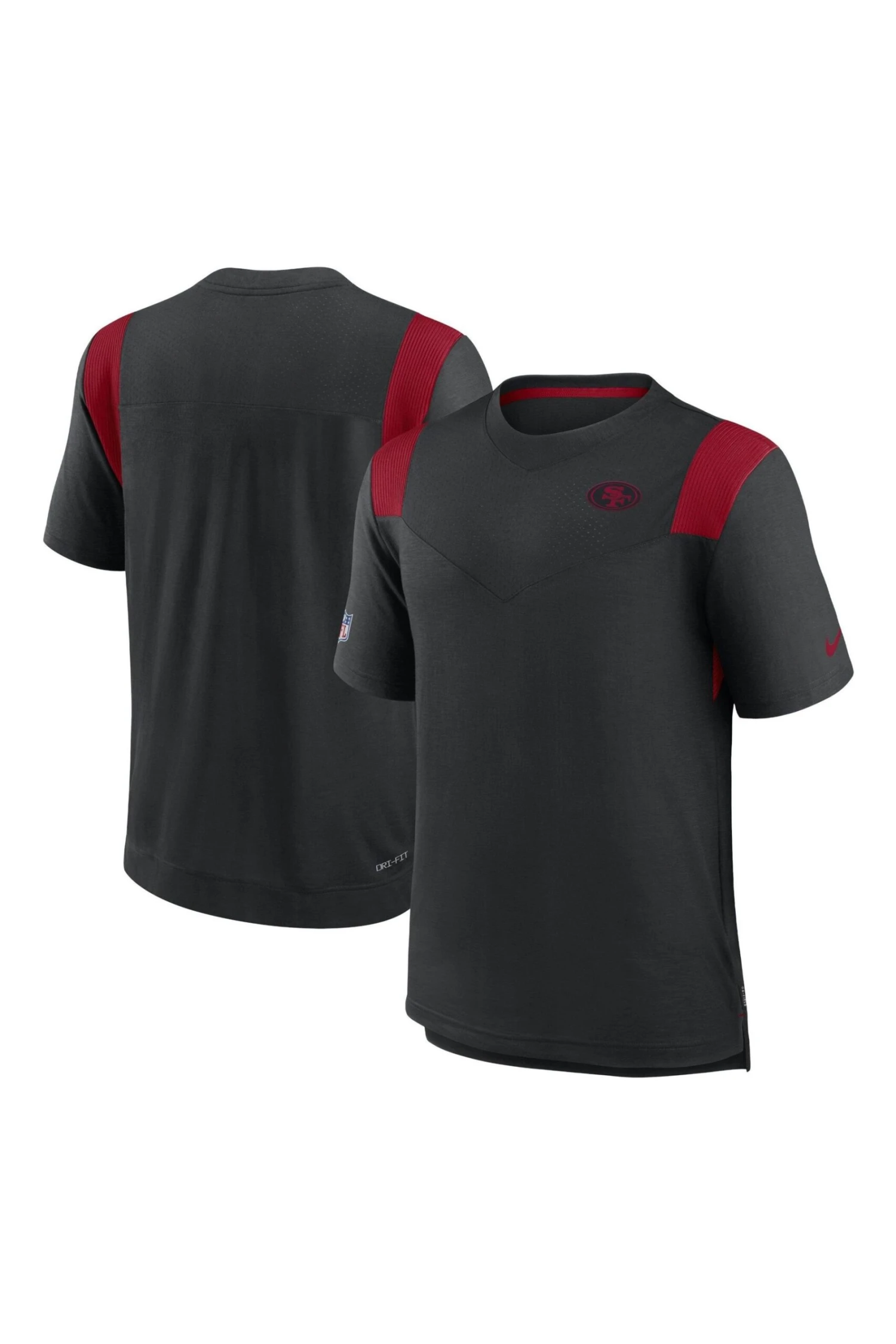 Nike Fanatics San Francisco 49ers Sideline Nike Dri-fit Player Kurzärmeliges Top 3 Nike Fanatics San Francisco 49ers Sideline Nike Dri-fit Player Kurzärmeliges Top – Bild 3