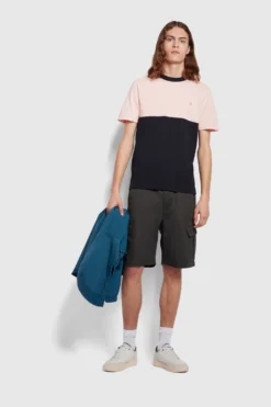 Farah Tony T-Shirt Mit Blockfarben, Pink -Nike || Ted Baker Shop D88964s3 scaled