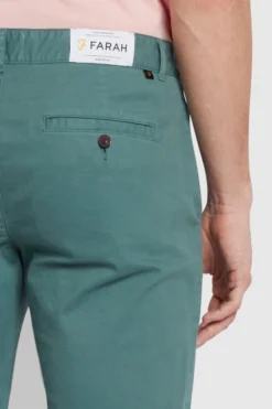 Farah Hawk Stückgefärbte Shorts, Grün -Nike || Ted Baker Shop D89183s4 scaled