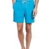 Original Penguin Poly Stretch Swim Shorts In Blue