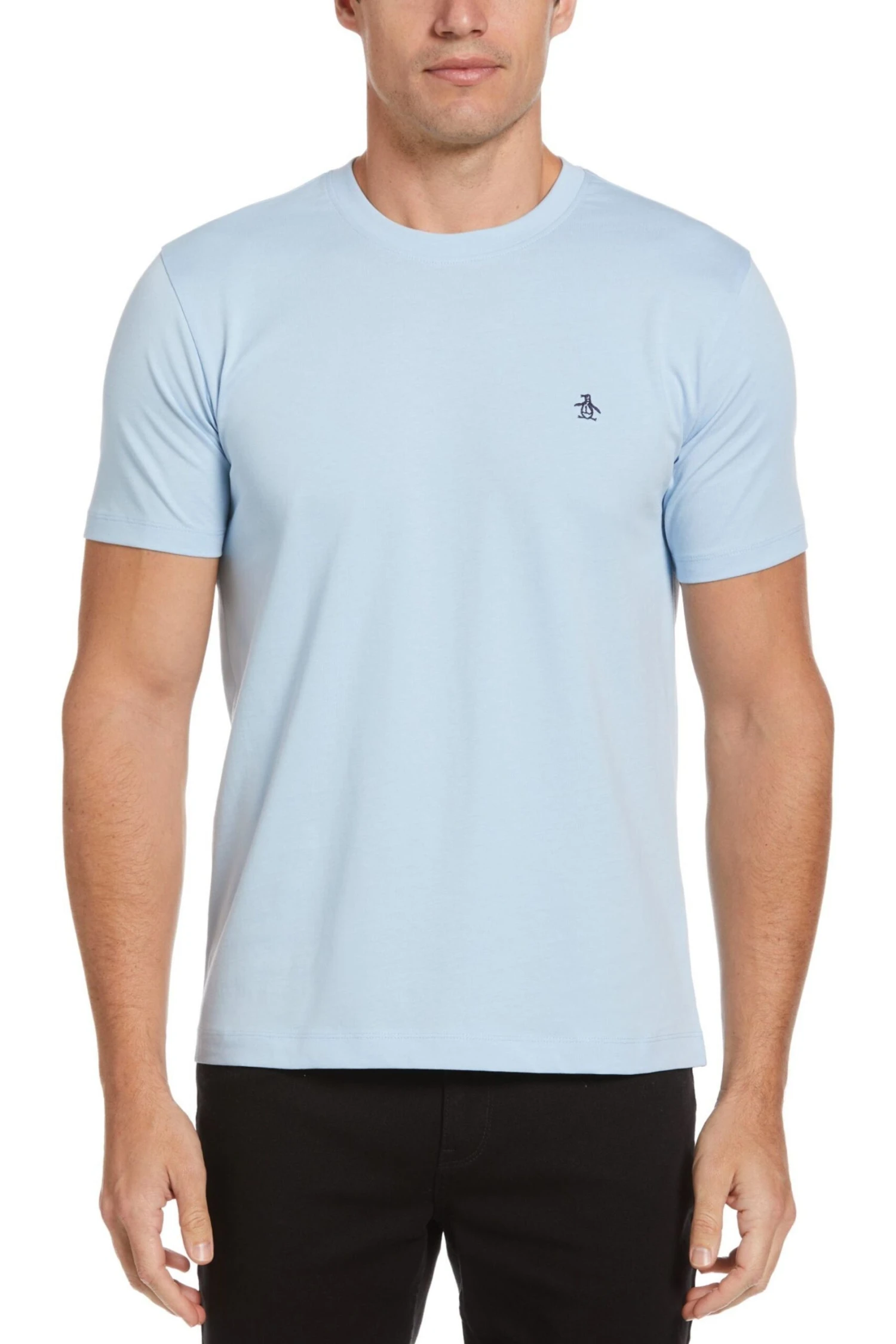 Original Penguin Pin Point T-Shirt, Azurblau 1 Original Penguin Pin Point T-Shirt, Azurblau