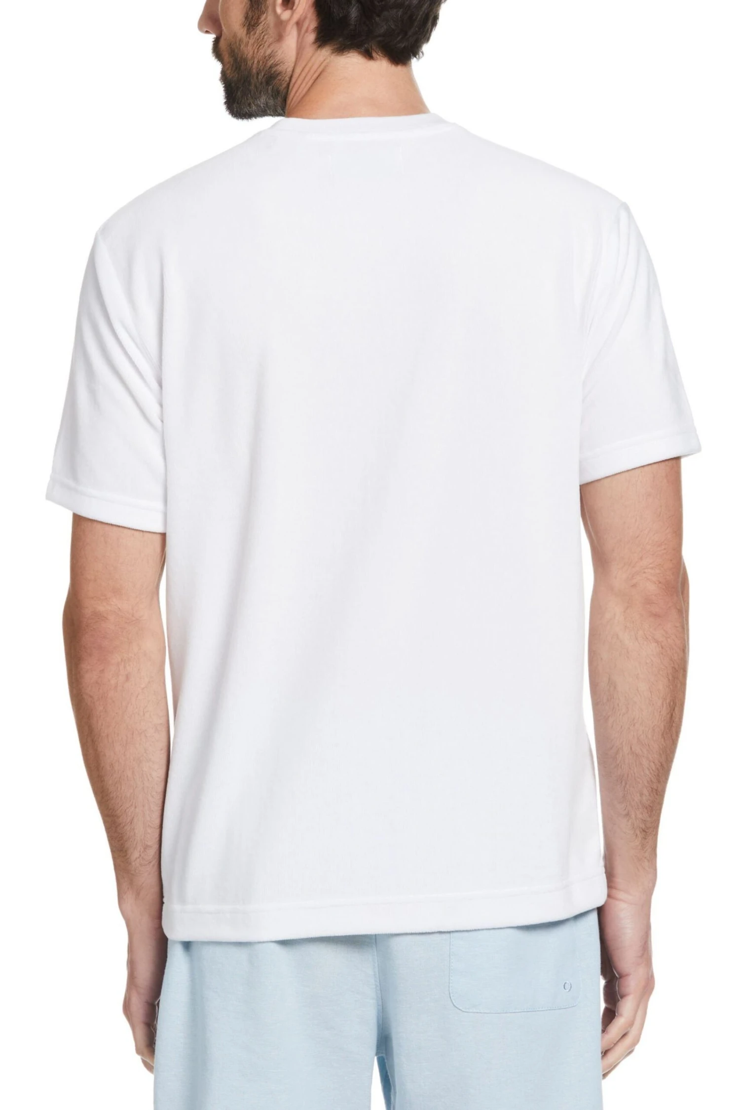 Original Penguin White Corduroy T-Shirt 2 Original Penguin White Corduroy T-Shirt – Bild 2