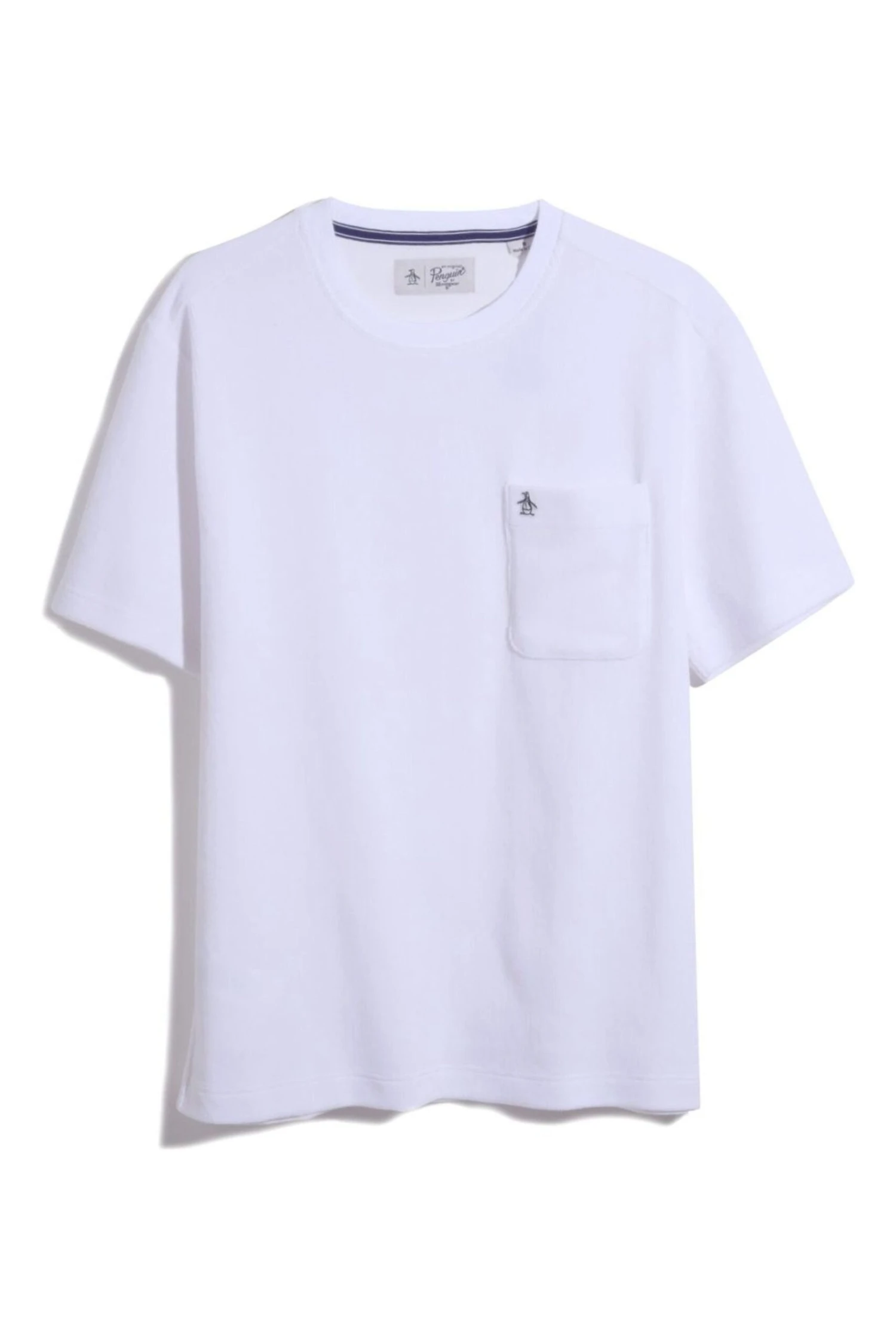 Original Penguin White Corduroy T-Shirt 4 Original Penguin White Corduroy T-Shirt – Bild 4
