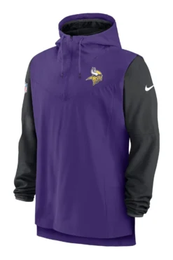 Nike Fanatics Minnesota Vikings Sideline Nike Player Leichte Jacke
