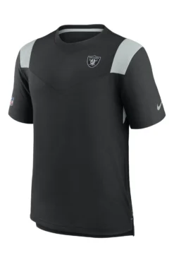 Nike Fanatics Las Vegas Raiders Sideline Nike Dri-FIT Player Short Sleeve Top