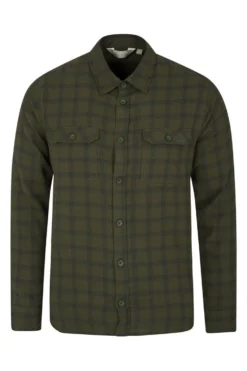 Mountain Warehouse Trace Langärmeliges Shirt Aus Flanell - Herren
