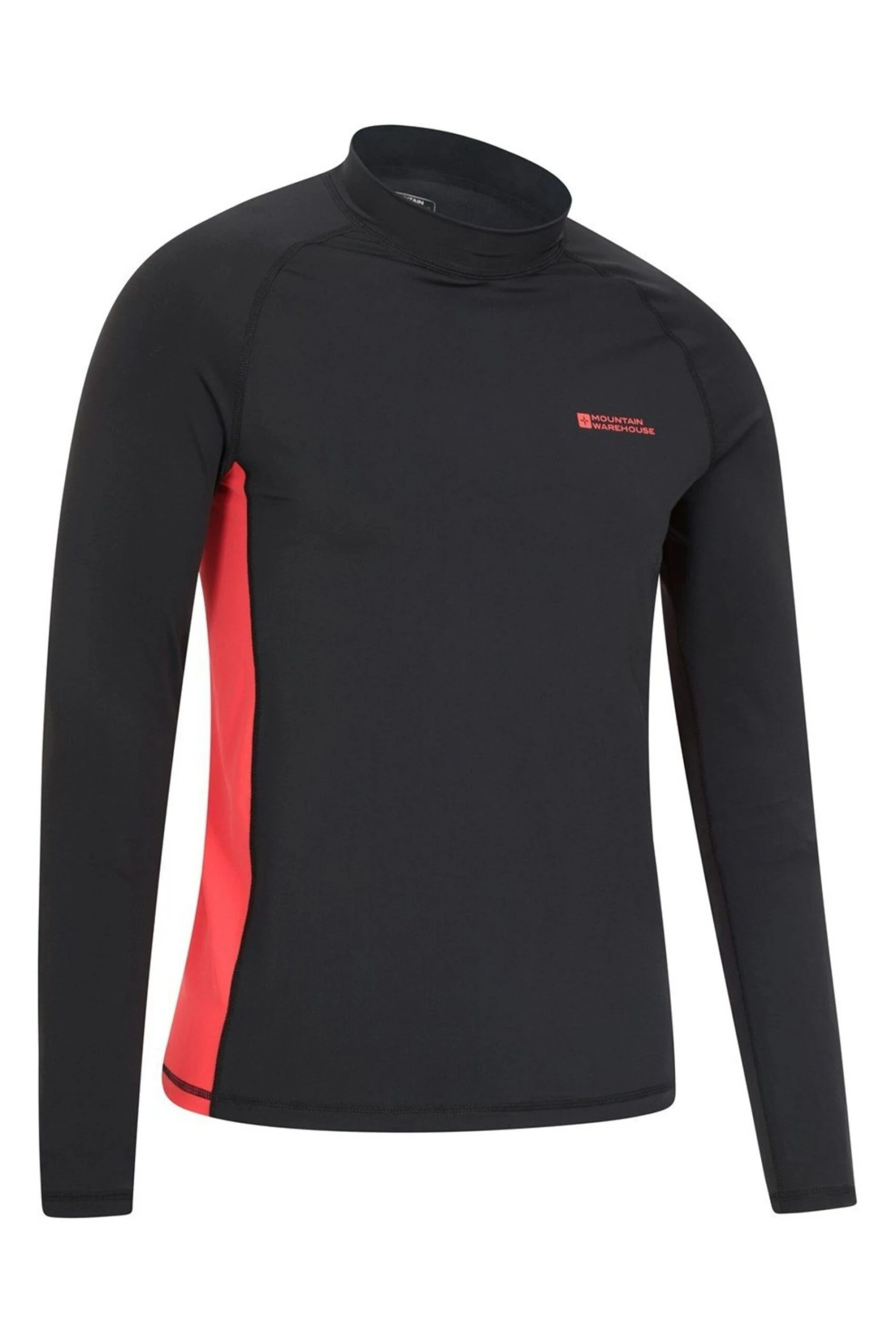 Mountain Warehouse Herren Rash-Shirt Mit Seitlichem Einsatz 2 Mountain Warehouse Herren Rash-Shirt Mit Seitlichem Einsatz – Bild 2