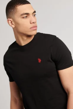 U.S. Polo Assn. Core Jersey-T-Shirt, Schwarz 7 U.S. Polo Assn. Core Jersey-T-Shirt, Schwarz -Nike || Ted Baker Shop M68705s3 scaled