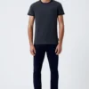 French Connection Charcoal/Navy Ringer T-Shirt