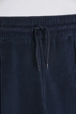 MOSS Navy Blue Terry Towelling Shorts -Nike || Ted Baker Shop N02462s5 scaled