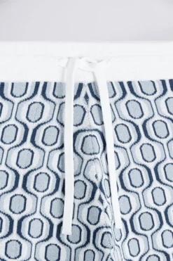 MOSS Blue Retro Knitted Shorts -Nike || Ted Baker Shop N02470s5 scaled