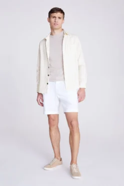 Moss Gestreifte Hemdjacke, Natur -Nike || Ted Baker Shop N02478s3 scaled