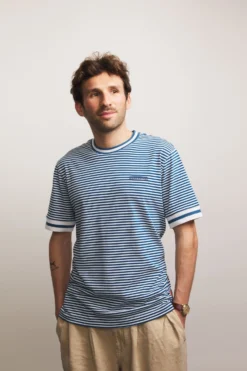 SEALSKINZ Hingham Striped UV Protection T-Shirt