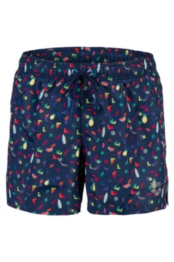 Arena Mens Blue Allover Beach Shorts -Nike || Ted Baker Shop N37786s5 scaled