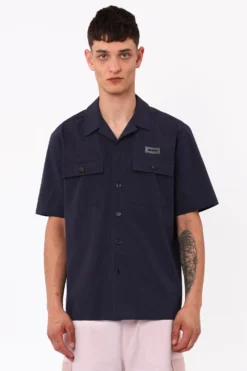 Religion Hemd In Regular Fit Mit Reverskragen Und Pattentaschen