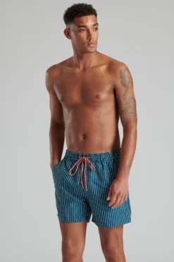 South Beach Badeshorts Mit Kontrastband