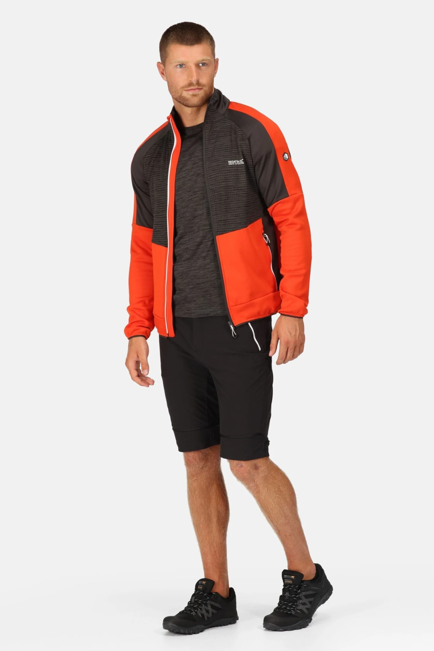 Regatta Orange Yare VII Full Zip Jacket 1 Regatta Orange Yare VII Full Zip Jacket