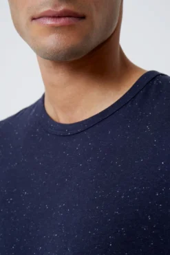 French Connection Dark Navy Neppy Speckled T-Shirt -Nike || Ted Baker Shop T51279s3 scaled