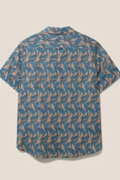 White Stuff Waving Kurzärmeliges Hemd Mit Papagei-Print, Pink -Nike || Ted Baker Shop T51797s7 scaled