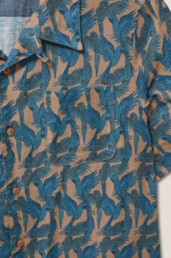 White Stuff Waving Kurzärmeliges Hemd Mit Papagei-Print, Pink -Nike || Ted Baker Shop T51797s8 scaled