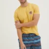 Fatface Compass T-Shirt, Gelb