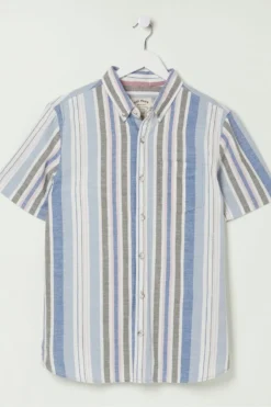 FatFace Tynemouth Stripe Shirt -Nike || Ted Baker Shop T54762s9 scaled