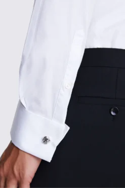 MossLondon Gepunktetes Stretch-Hemd In Slim Fit, Weiss 5 MossLondon Gepunktetes Stretch-Hemd In Slim Fit, Weiss -Nike || Ted Baker Shop T64274s3 scaled