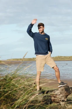 FatFace Cove Shorts Mit Flacher Vorderseite, Natur