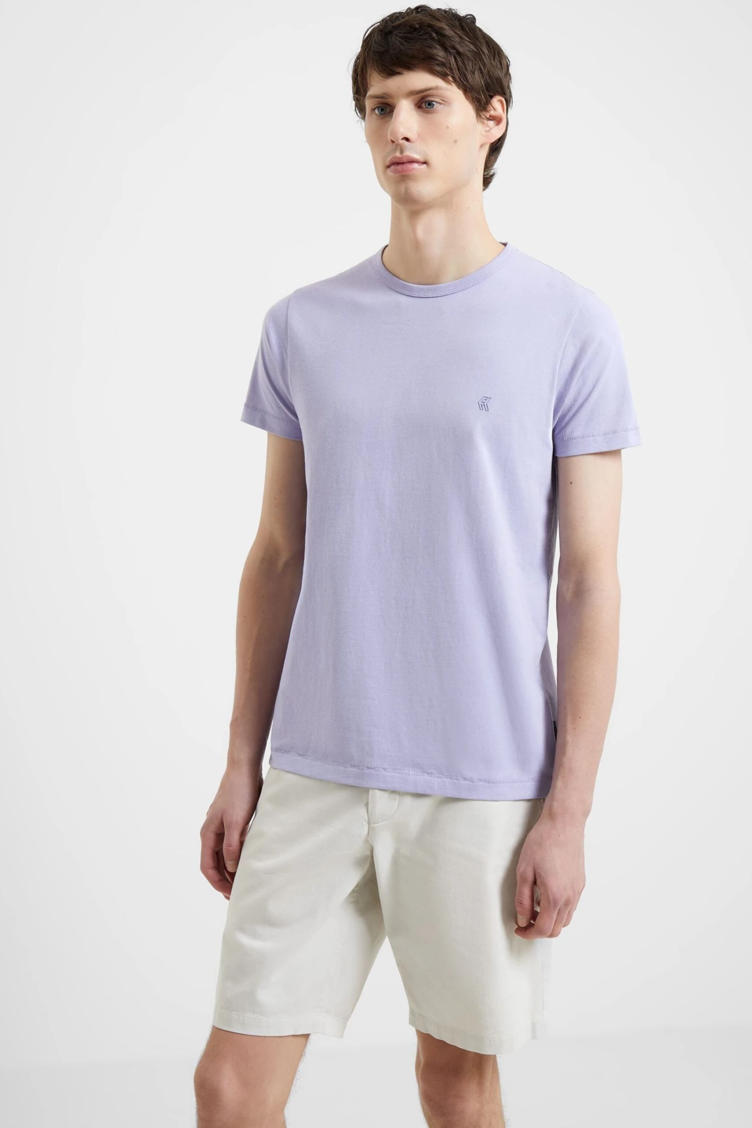 French Connection Purple Crew T-Shirt 1 French Connection Purple Crew T-Shirt