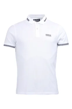 Barbour International Barbour® International Essential Polo-Shirt Mit Zierstreifen, Weiß -Nike || Ted Baker Shop T88005s5 scaled