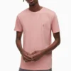 Allsaints Tonic Kurzärmeliges T-Shirt Mit Rundhalsausschnitt, Pink