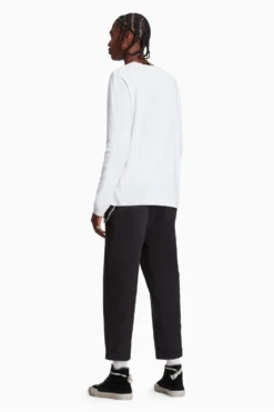 All Saints Topia Langärmeliges Top Mit Rundhalsausschnitt, Weiß -Nike || Ted Baker Shop U14049s4 scaled