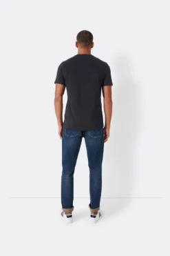 Crew Clothing Company Herren Klassisches T-Shirt Mit Rundhalsausschnitt, Schwarz -Nike || Ted Baker Shop U24144s3 scaled