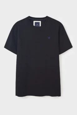 Crew Clothing Company Herren Klassisches T-Shirt Mit Rundhalsausschnitt, Schwarz -Nike || Ted Baker Shop U24144s4 scaled